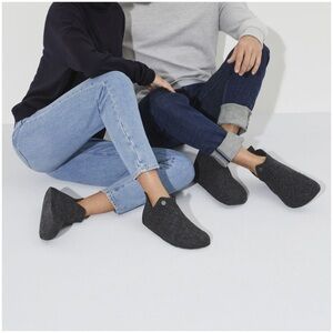 New in box Birkenstock Andermatt Unisex Wool Slippers Sz 37